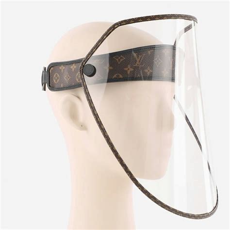 mundschutz von louis vuitton|louis vuitton plastic face shield.